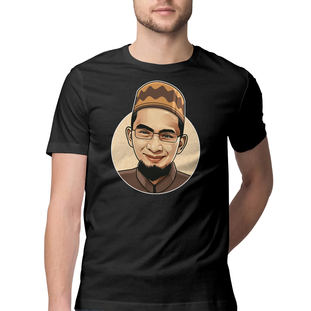 Baju Kaos Dewasa Dakwah Islami Ulama Ustadz Adi Hidayat Atasan Laki-Laki Perempuan ULM-16