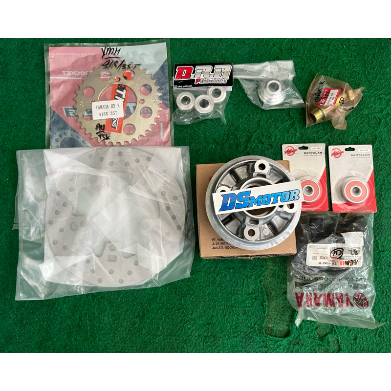 paketan boshing bos bosan gear nap gir disc cakram Untuk velg MXking Mx king PNP ke ninja R ss M nin