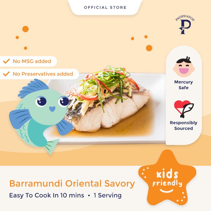 

Pacificatch Barramundi Oriental Savory | Kids Friendly