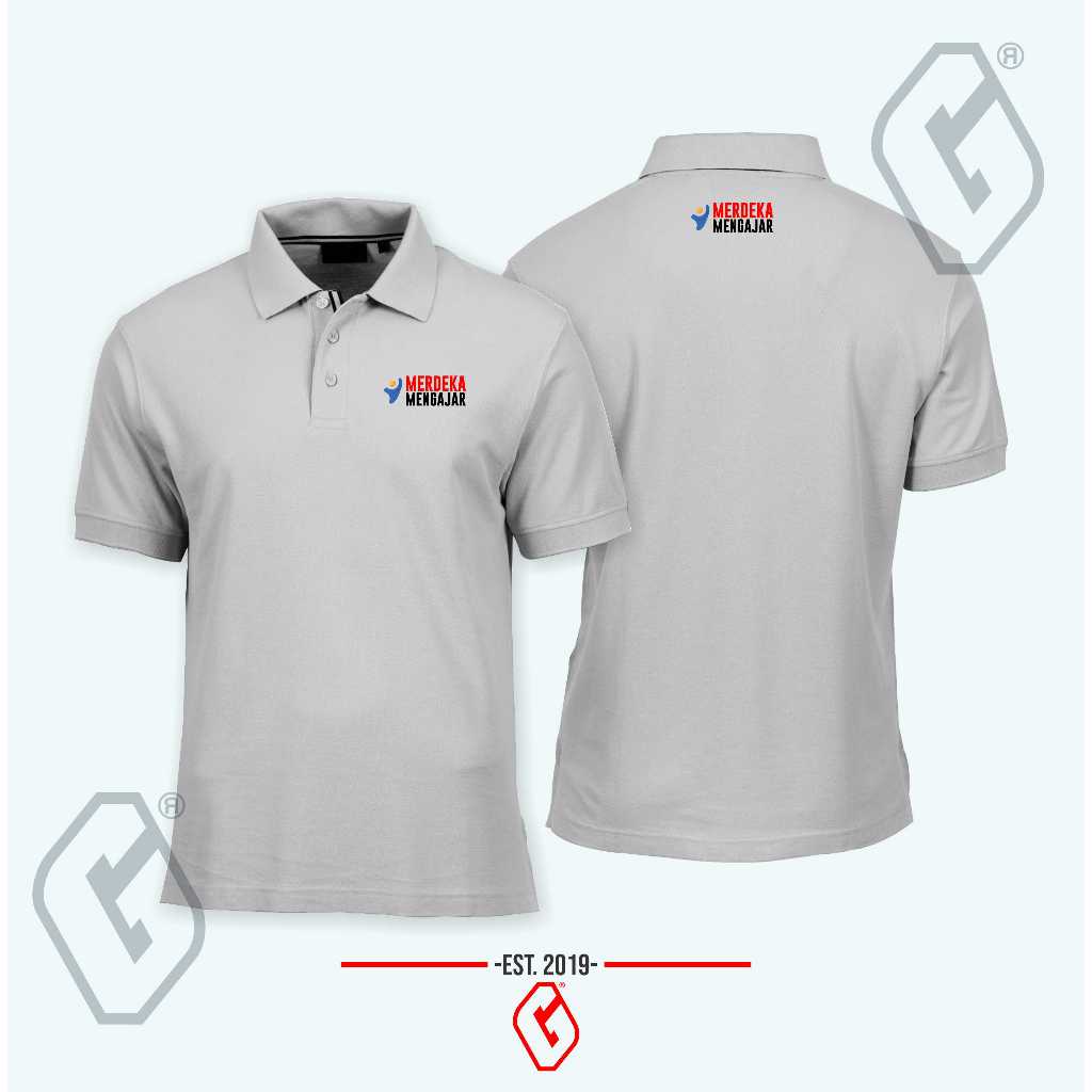 polo shirt merdeka mengajar kecil / baju kerah merdeka mengajar