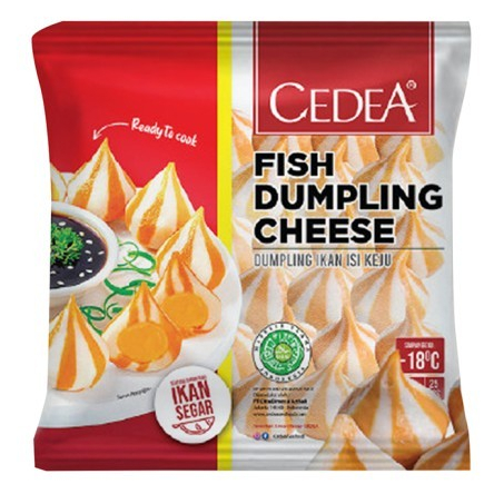 

cedea fish dumpling cheese 500gr