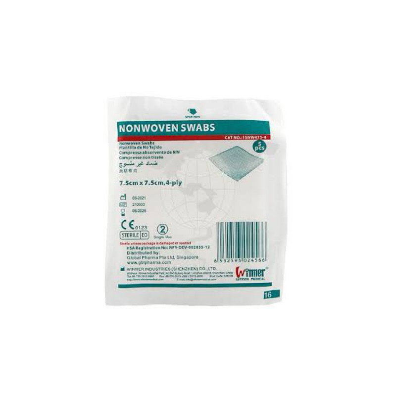 Gauze swab (kassa steril) Winner 10x10