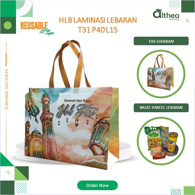 

Tas Parcel Lebaran Laminasi | Goodie Bag Idul Fitri | Tas Bingkisan Lebaran | PW TAKBIR IDUL FITRI DN 31x40x15