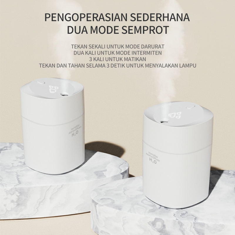 BESTPROMO Baru K5 Mini Humidifier, Aromaterapi Mobil, Parfum Mobil