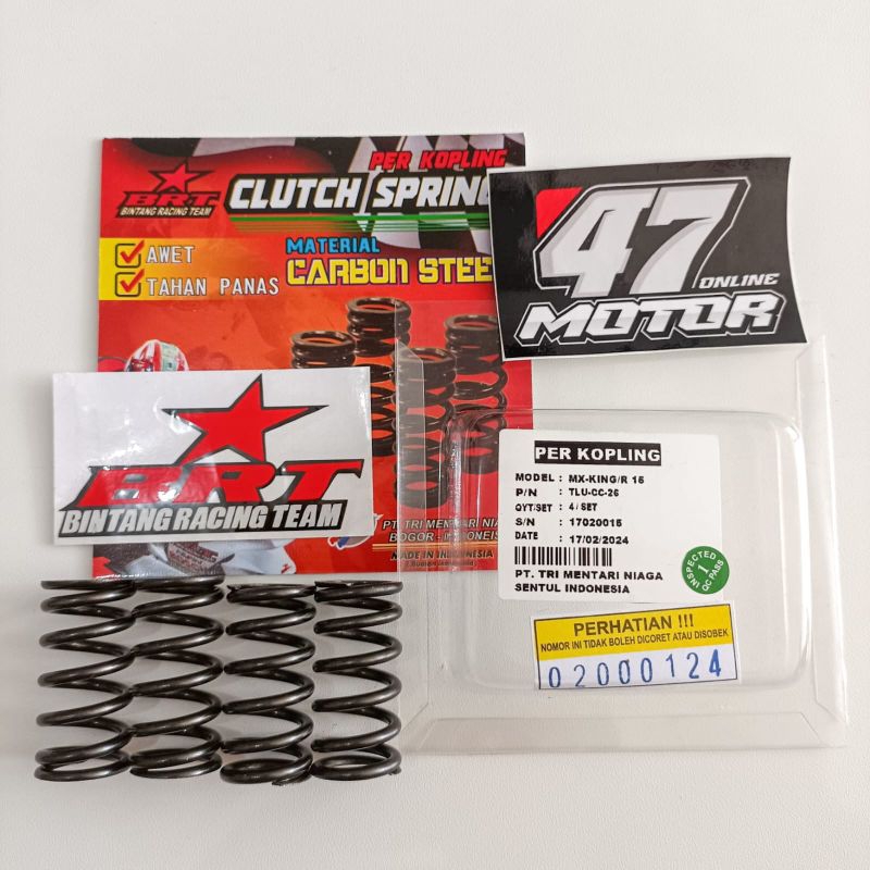 PER KOPLING BRT MX KING R15 MT 15