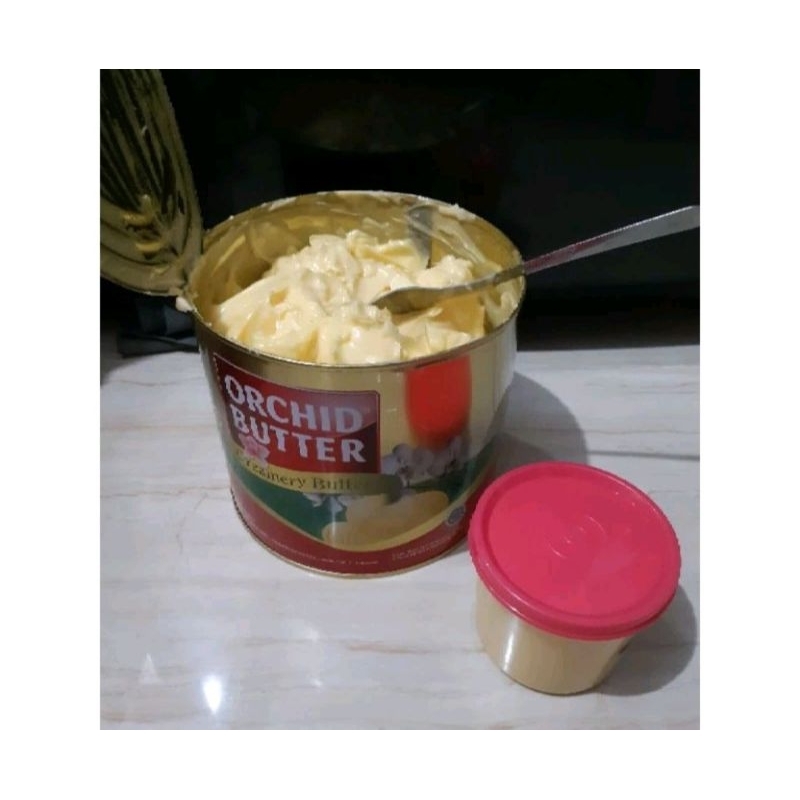 

orchid butter repack 250gr (menggunakan wadah topes jar)