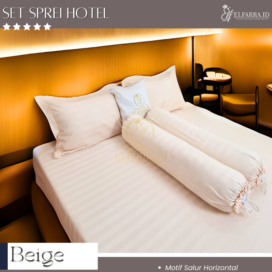 ELFARRA | Sprei Set 180x200 | Sprei Anti Geser | Sprei Premium | Sprei SALUR
