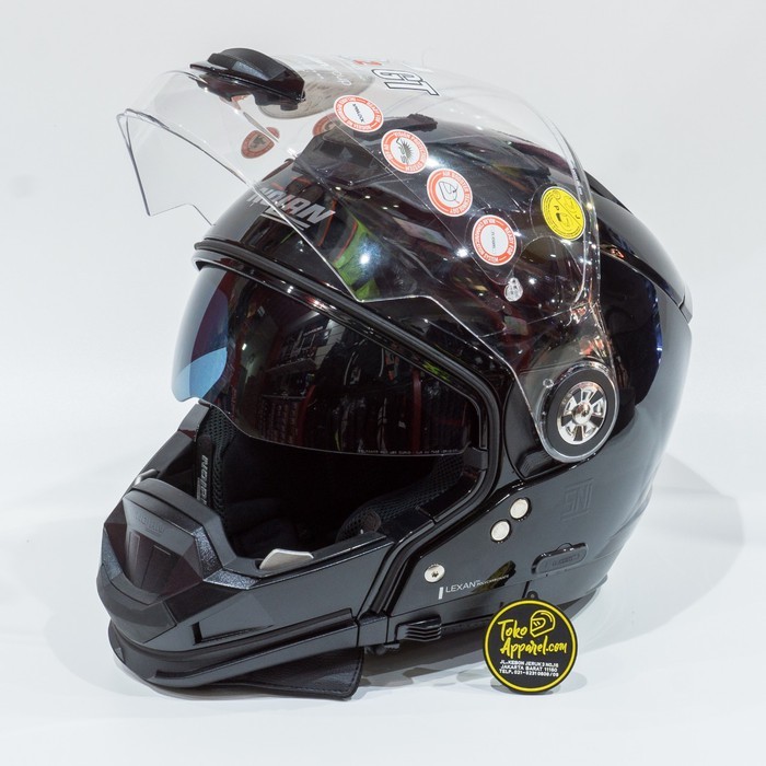 NOLAN N70.2 GT CLASSIC GLOSSY BLACK 003