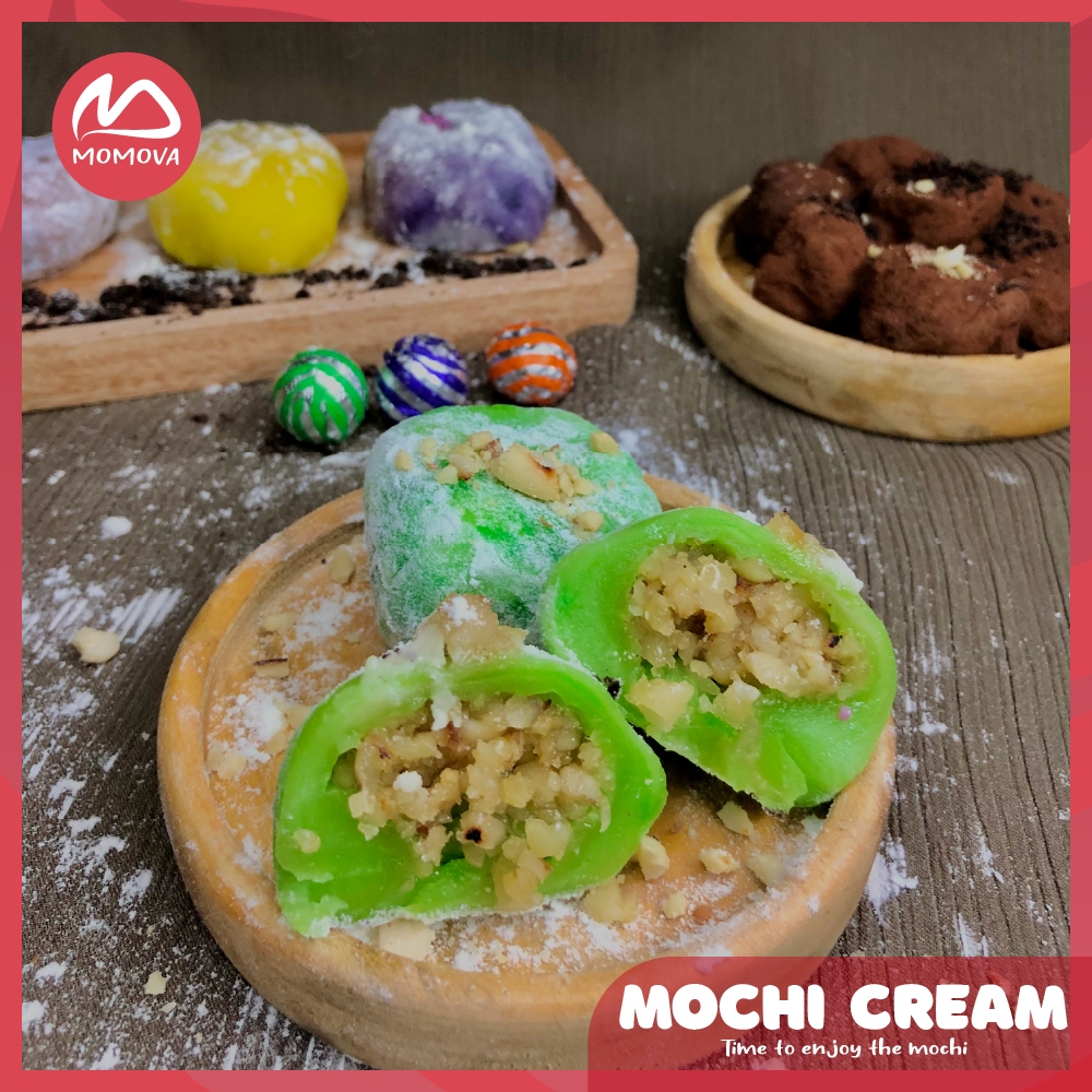 

Mochi Cream Daifuku isi 4 Mochi Isian Selai Kacang