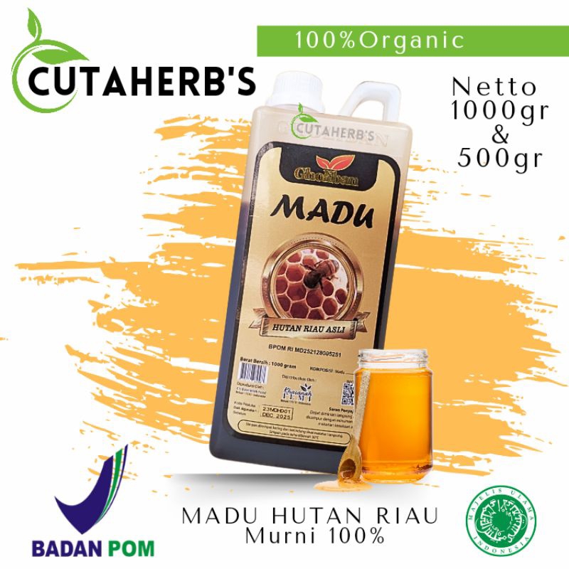 

MADU MURNI RIAU GHOLIBAN 1KG (BPOM RI MD252128005251)