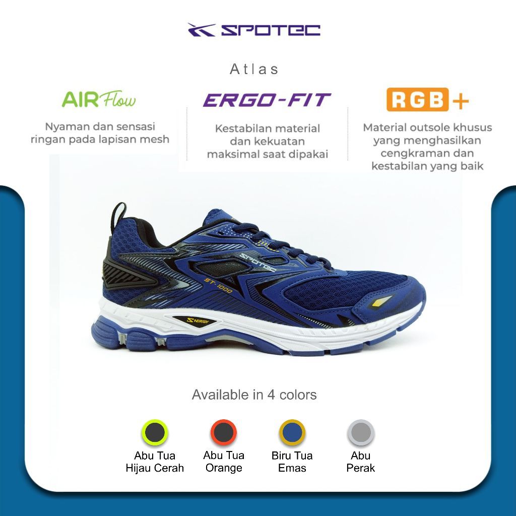Sepatu Lari / Sepatu Lari SPOTEC Atlas