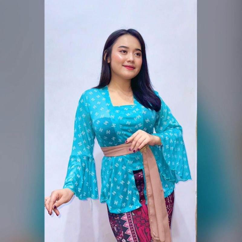 Kebaya Sifon Salju||Kebaya Sifon Motif