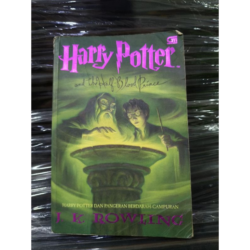 novel harry potter no 6 pangeran berdarah campuran (halfblood prince) jk rowling softcover preloved 