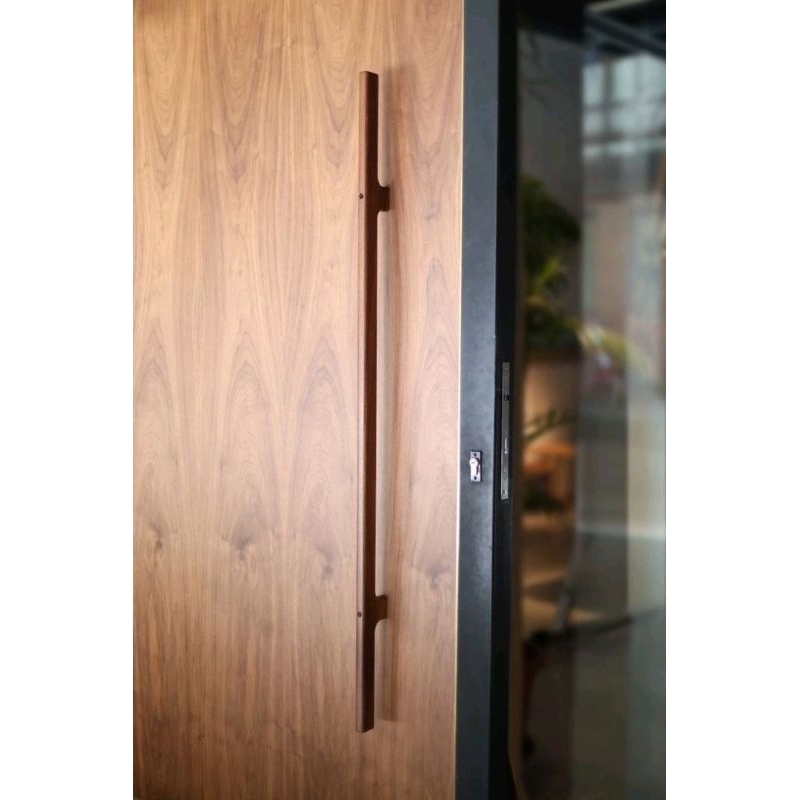HANDEL PINTU PEGANGAN PINTU MINIMALIS KAYU JATI