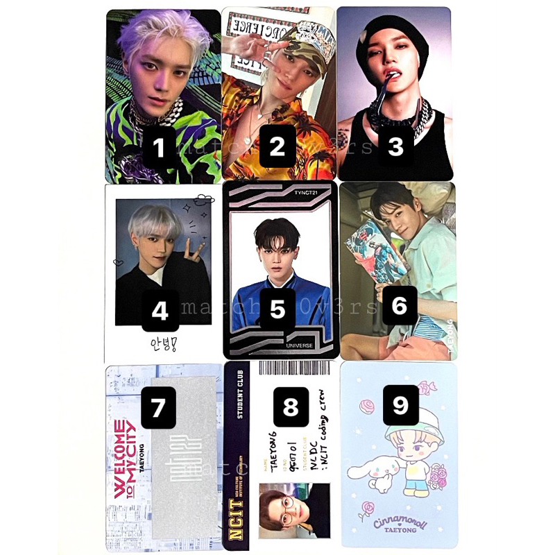 [READY STOCK] PC TAEYONG PHOTOBOOK 2 BADDIES KR VER IMAGE CARD SMART ALBUM 2 BADDIES SMC VER POLAROI