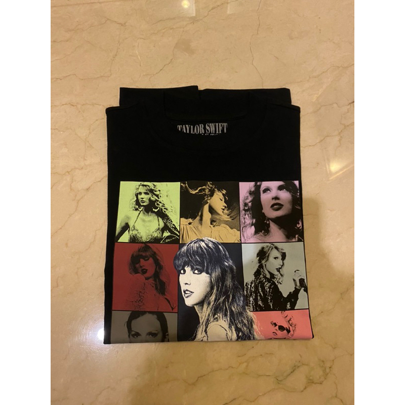 [Original] Taylor Swift The Eras Tour Official Merch - Black Tour Tee