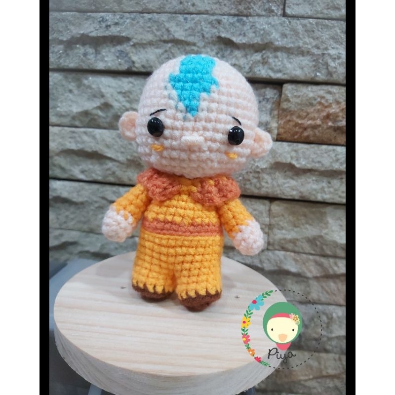 Amigurumi Aang Avatar