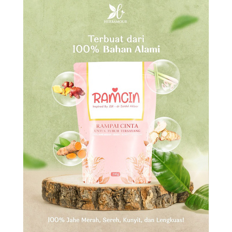 

RAMCIN inspired by JRS - Dr. Zaidul akbar BY HERBALOV 100% minuman Rempah DETOK RAHIM,PROMIL,DIET SEHAT