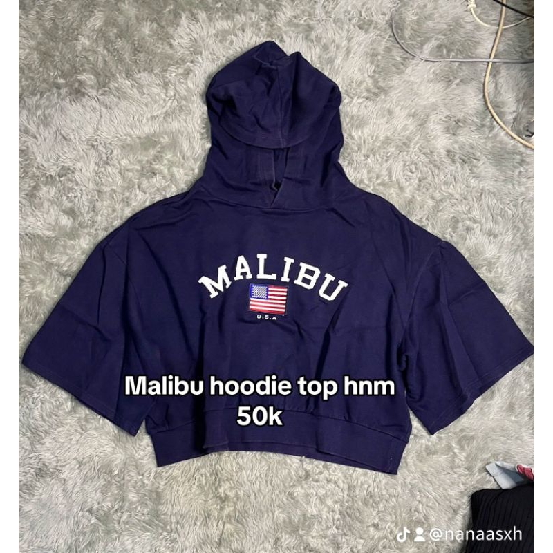 Malibu hoodie top HnM ORIginal