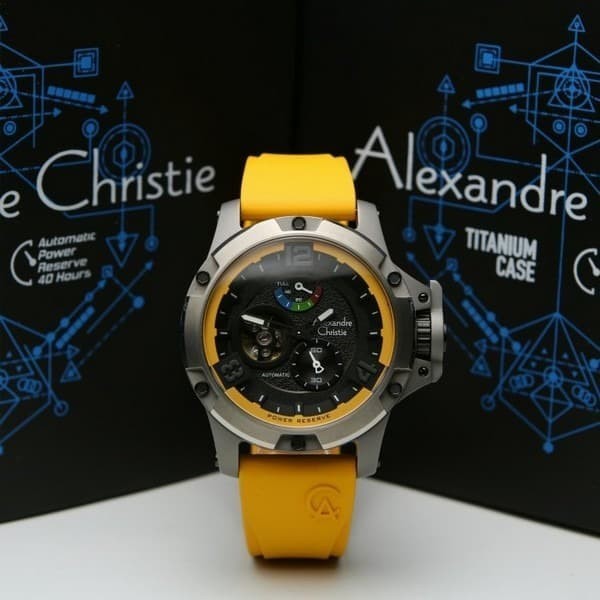 BEST SELLER Jam Tangan Pria Alexandre Christie Automatic AC 6295