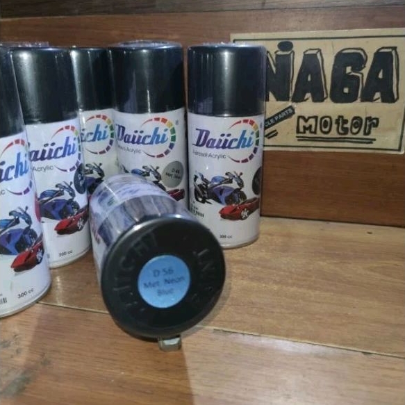 

Cat Semprot Daiichi Win Product Met Neon Blue 300CC Kualitas Original