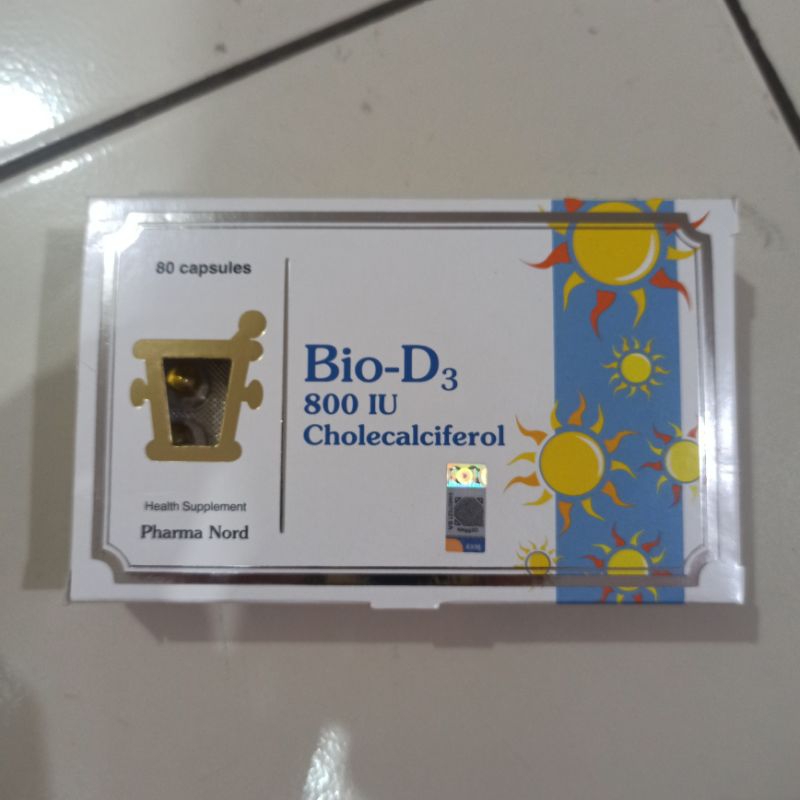 Bio D3 800 IU Isi 80 Softgel