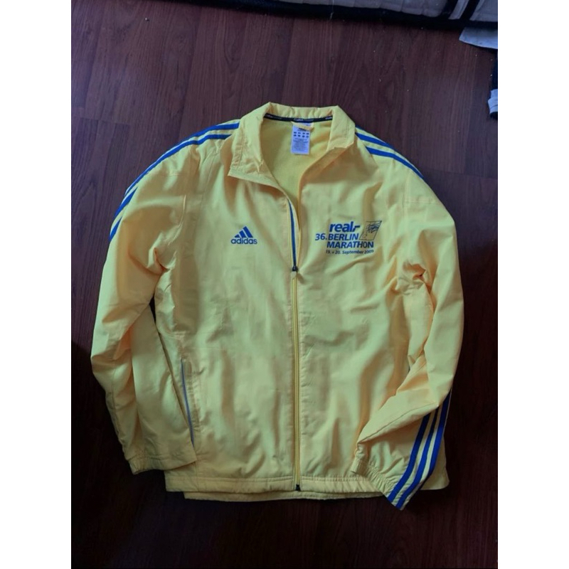 Jaket Lari Running Jacket ADIDAS Climaproof Berlin Marathon 2009