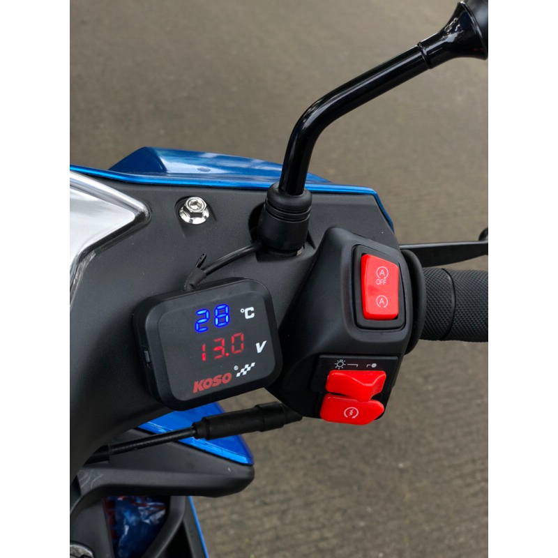 VOLTMETER KOSO DIGITAL 3in1 UNIVERSALL