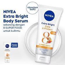 ART E35W ORIGINAL Nivea Body Serum Extra White Care  Protect 18ml  Nivea Body Serum  Body Lotion