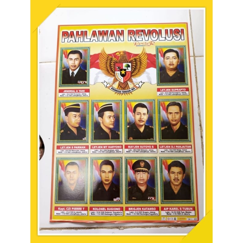 Poster Pahlawan Revolusi