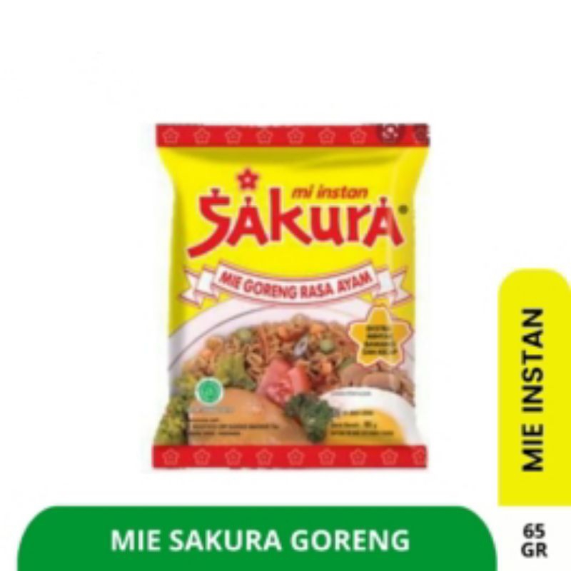 

Mie Instan Sakura/ Mie Sakura Goreng/ Mie Sakura Soto/ Mie Goreng Jadul per 1 pcs