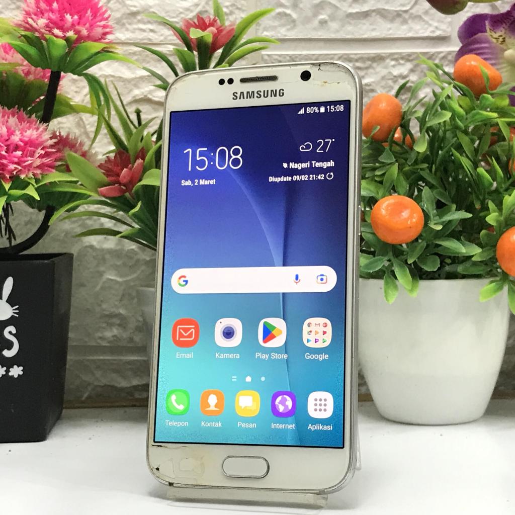 Samsung S6 Flat 3/32GB Bekas Second Original