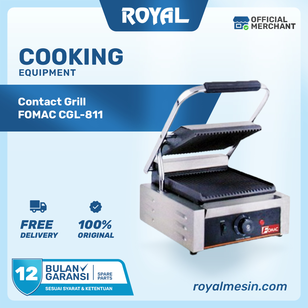 Contact Grill FOMAC CGL-811