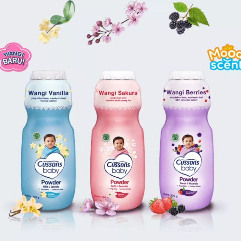 CUSSONS Baby Powder 500gr - Bedak Tabur Bayi