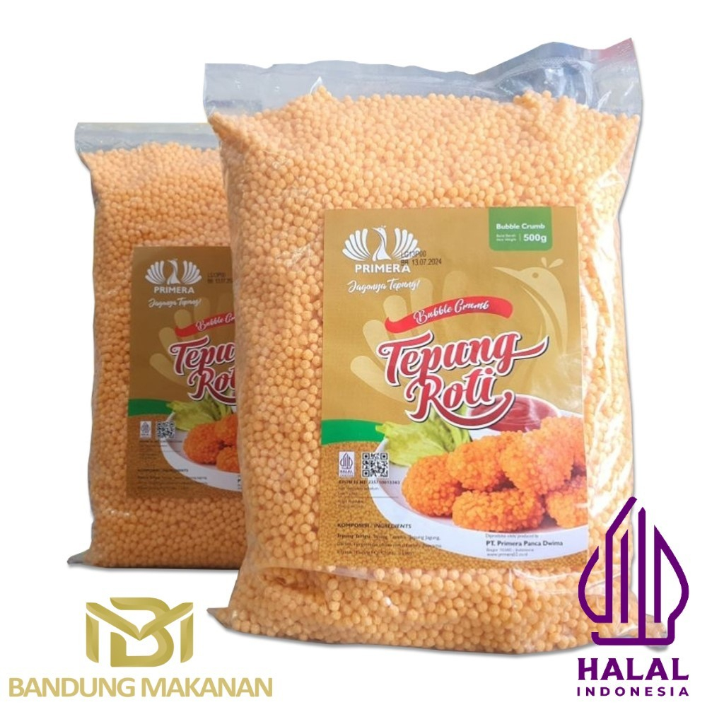 

Primera Panko Bubble Crumb Tepung Roti Nugget - 500gr