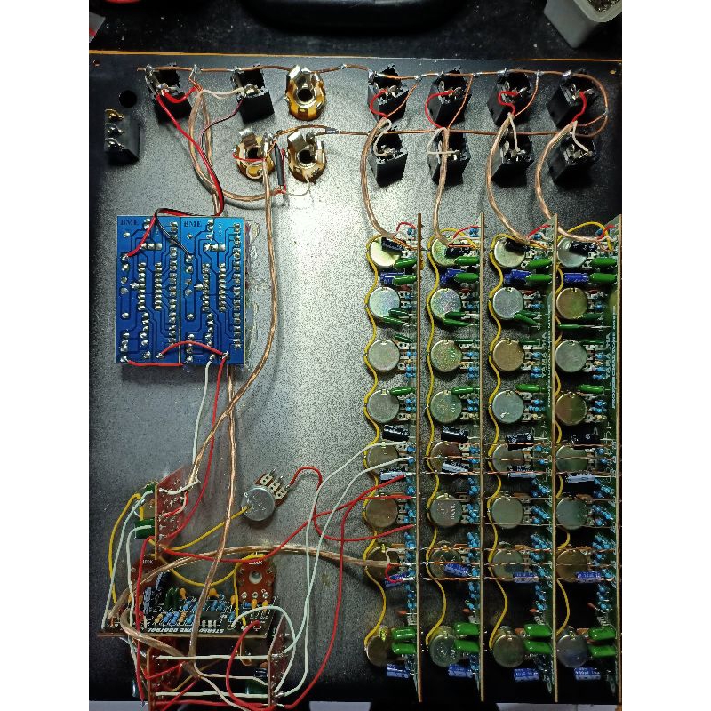 Rakitan Mixer 4 Channel Udah Di Rakit