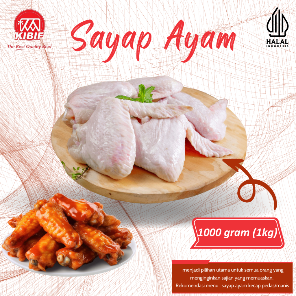 

Sayap Ayam 1kg