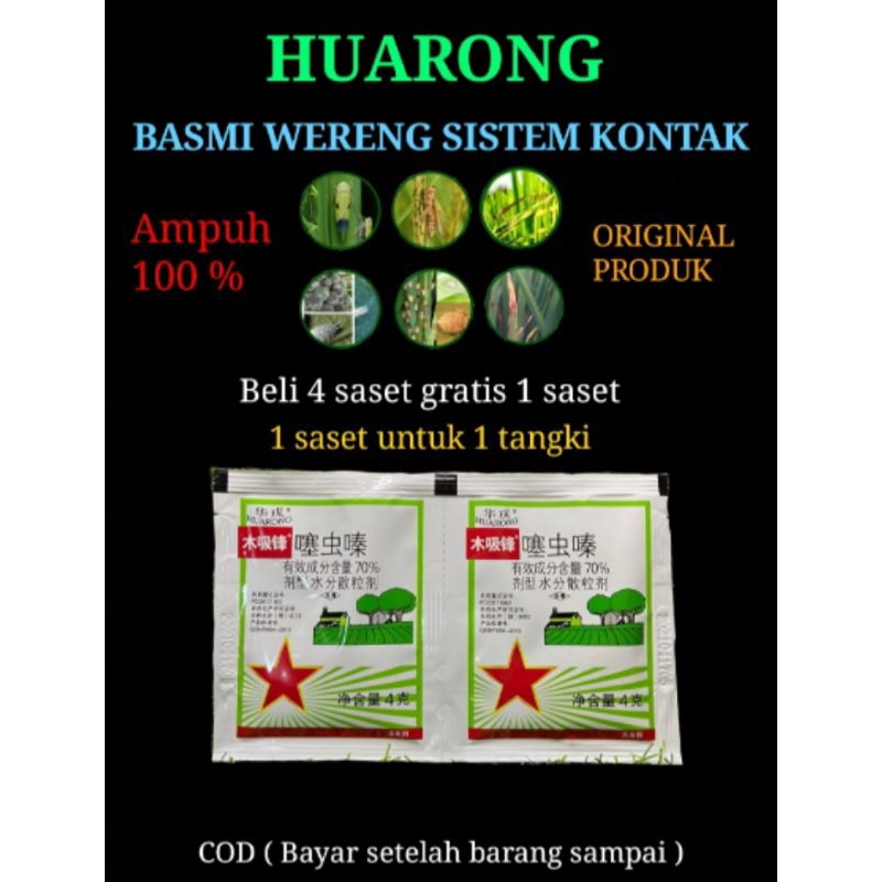 HUARONG BASMI WERENG PALING AMPUH