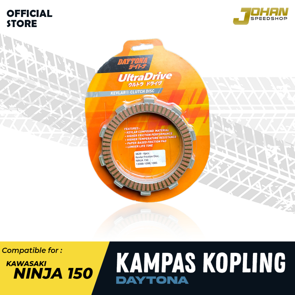 Kampas Kopling Ninja R RR Daytona Racing
