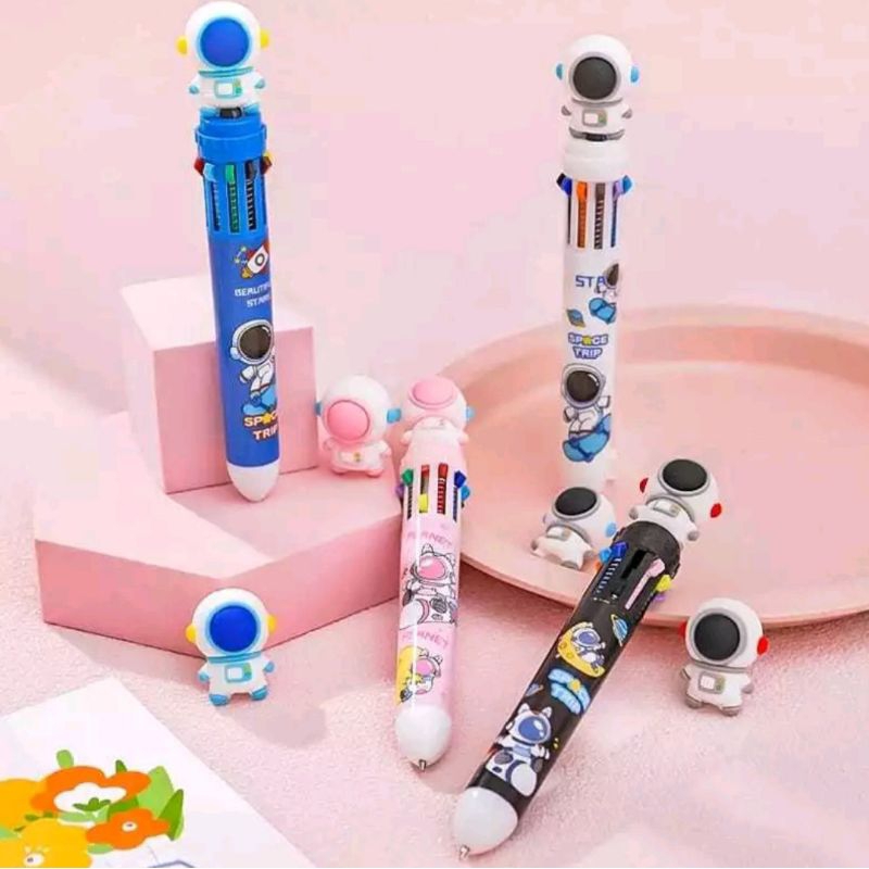 

KAMIDA STORE pulpen astro 10 warna karakter lucu bolpoin lucu