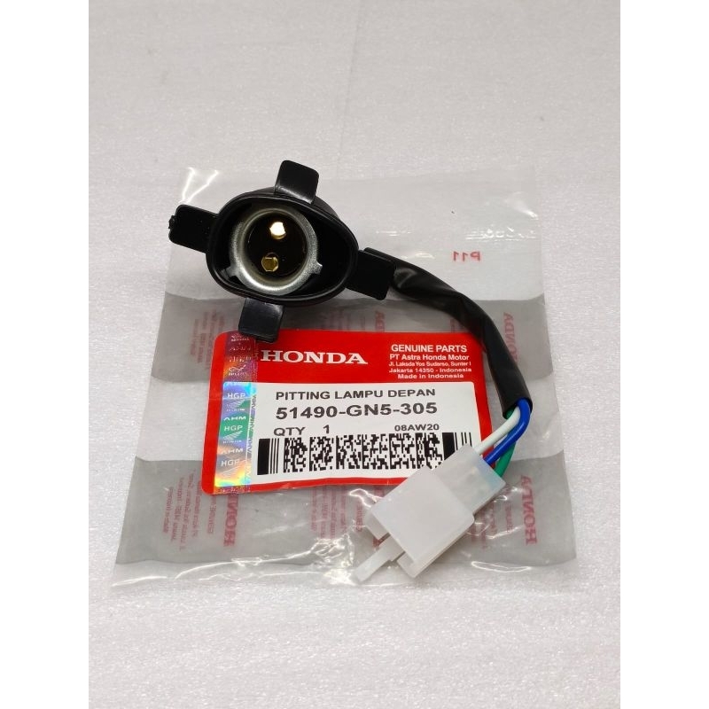 Piting lampu depan GN5 Kabel soket lampu (shocket Headlight) Grand Legenda Supra Supra x lama Supra 