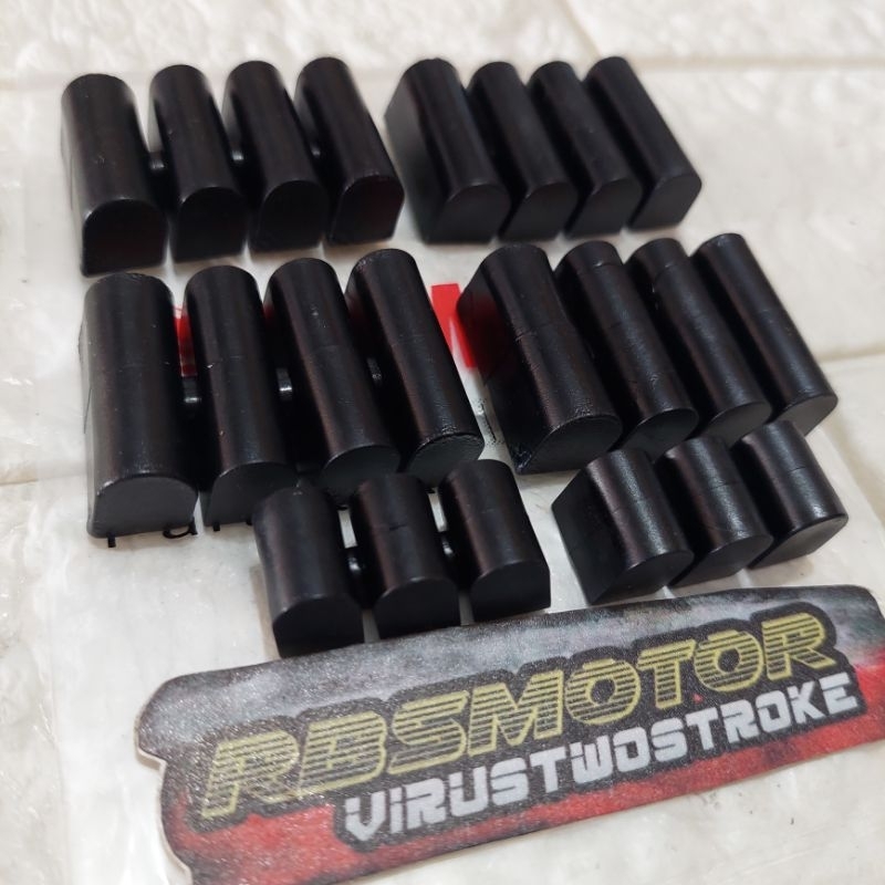 KARET PEREDAM BORING RX KING 6PCS  YT RX S RXK KARET BORING KARET BLOK SEHER RXKING  karet peredam b