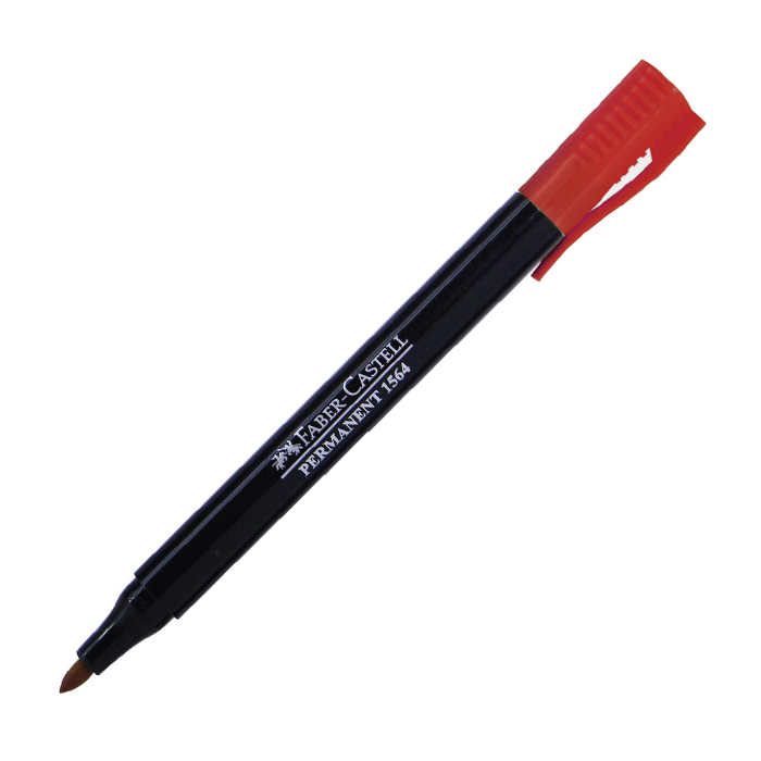 

SPIDOL WARNA / PERMANENT MARKER / SLIM MARKER / CREATIVE MARKER FABER CASTELL / SPIDOL FABER CASTELL 1564 RED