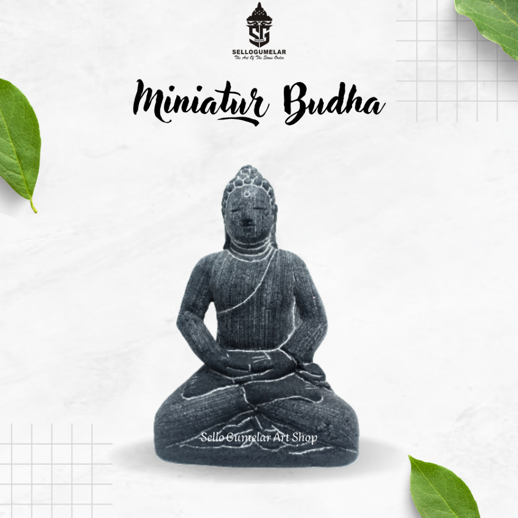 Miniatur Patung Budha Candi Borobudur || Pajangan || Dekorasi Rumah || Hiasan Aquarium || Patung