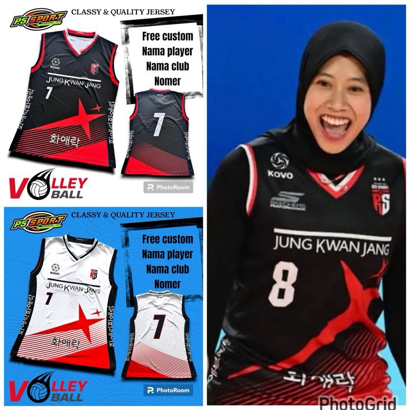 JERSEY VOLI RED SPARK / MEGAWATI