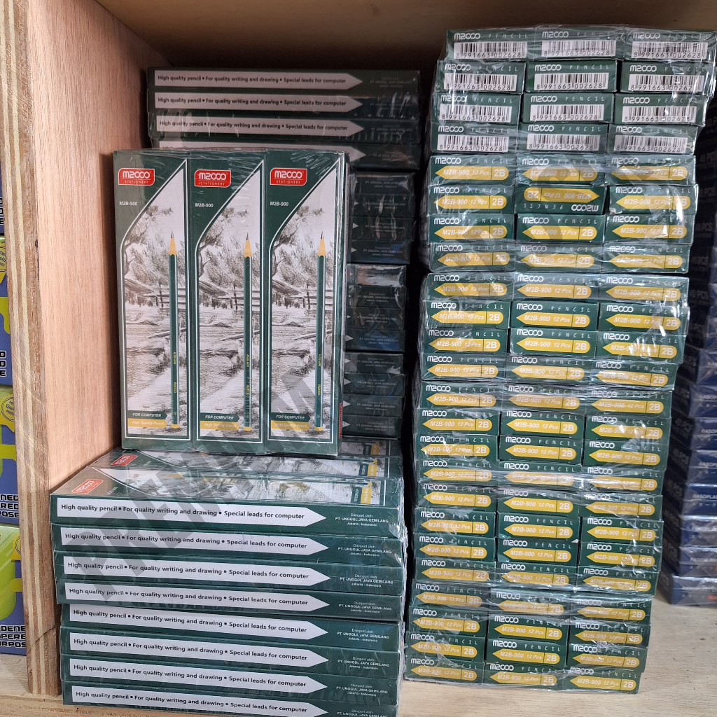 

1 Gross Pensil 2B M 2000 Hijau M2B-900 Isi 12 Lusin