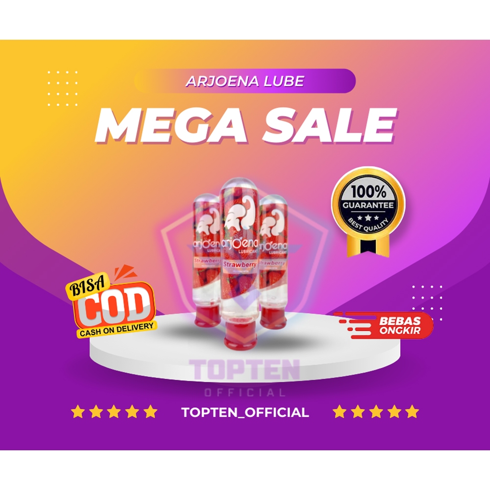 ARJOENA LUBRICANT STRAWBERRY. PELUMAS LUBRICAN MANJUR