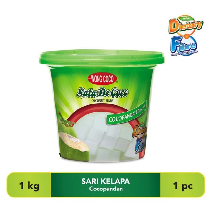 

Wong CoCo Nata De Coco Cocopandan 1000 gr