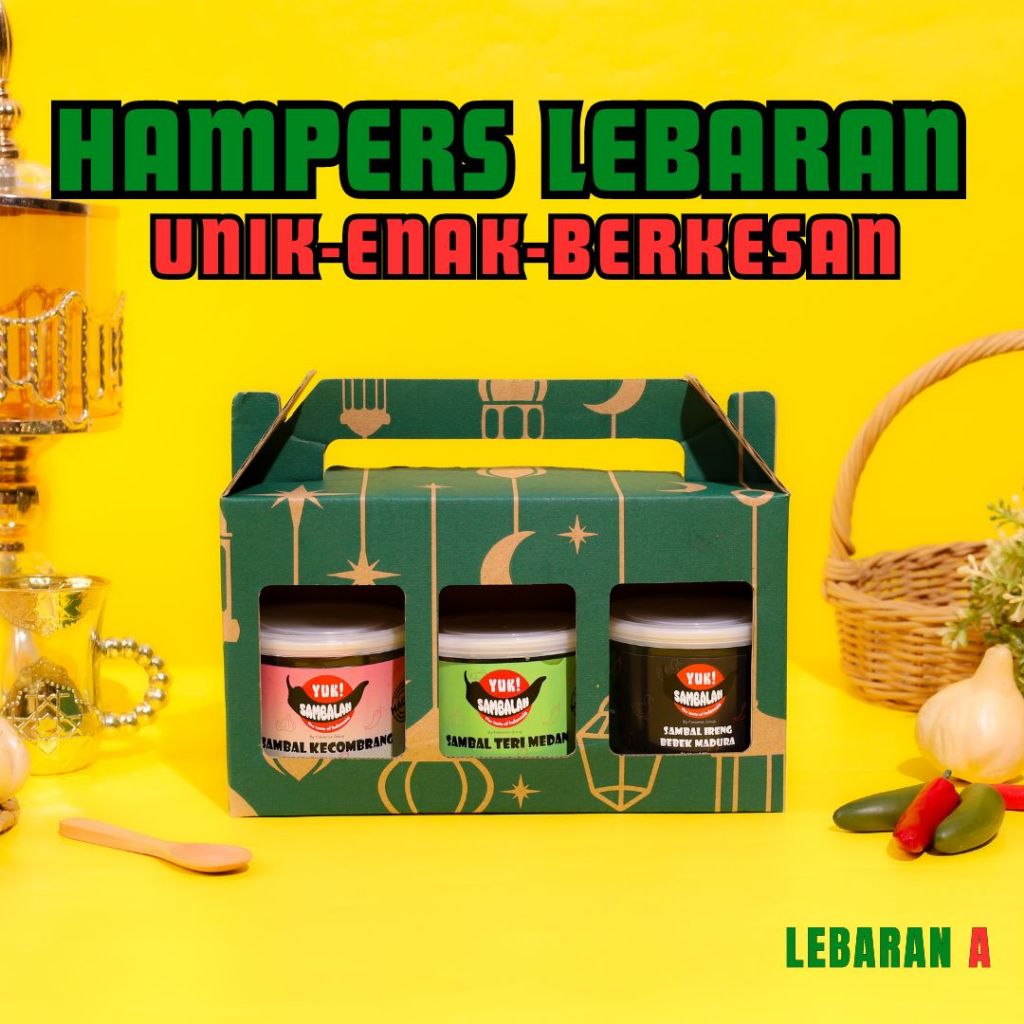 

Hampers Kado Unik - YukSambalan (Lebaran/Natal/Imlek/Ultah)