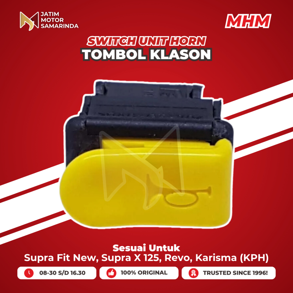 MHM Tombol Klakson Switch Horn Untuk Supra Fit New Supra X 125 Karisma Revo Original